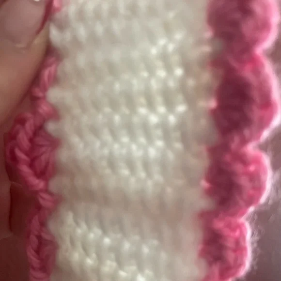Head Band With Pink Ribbing - Picture 4 of 6